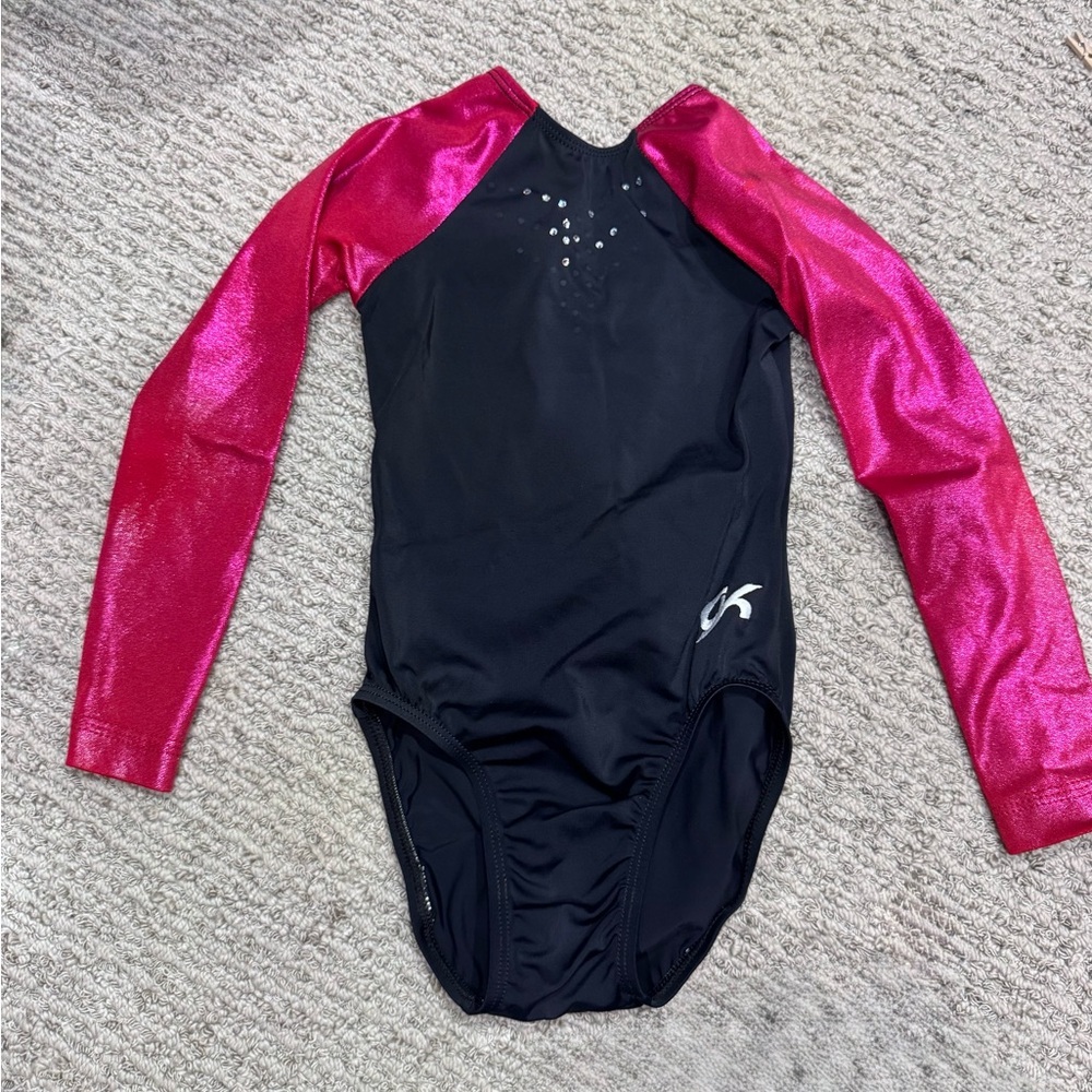☀️GK black long sleeve leotard